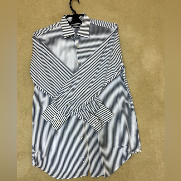 Trim fit Saks button down. Like NEW! - Picture 2 of 2